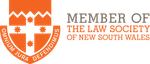 Member of the Law Society of New South Wales